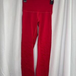 Lululemon Athletica Bold Red Leggings